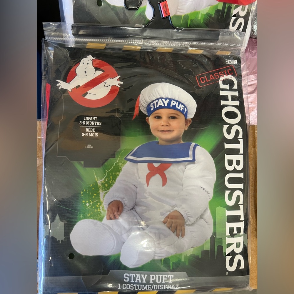 Stay Puft Infant Costume - White